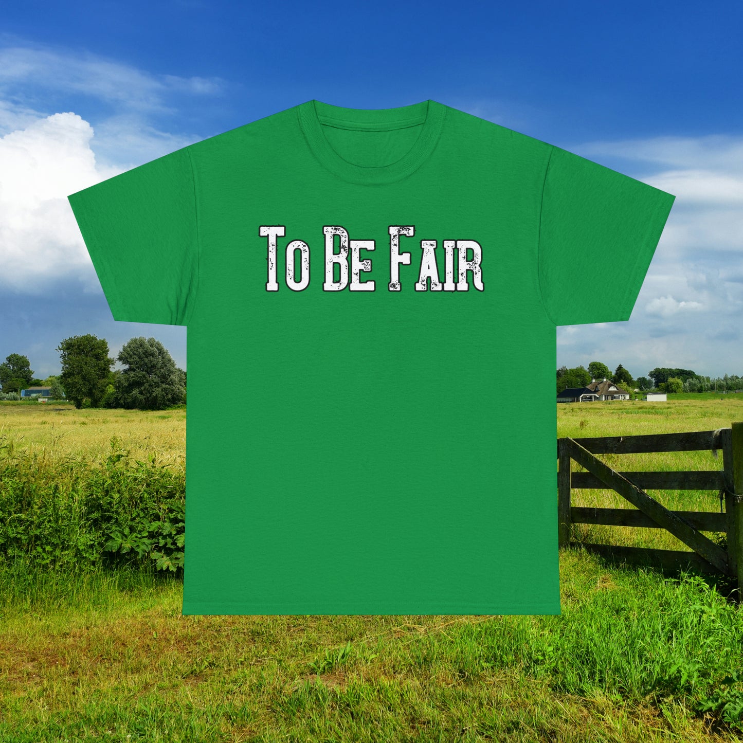 To Be Fair Unisex Heavy Cotton Tee