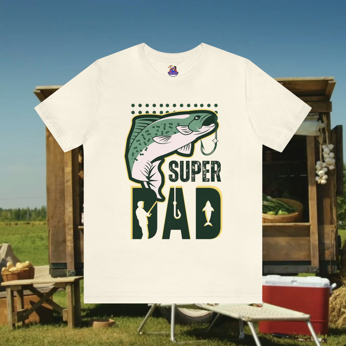 Super Dad/ Unisex Jersey Short Sleeve Tee