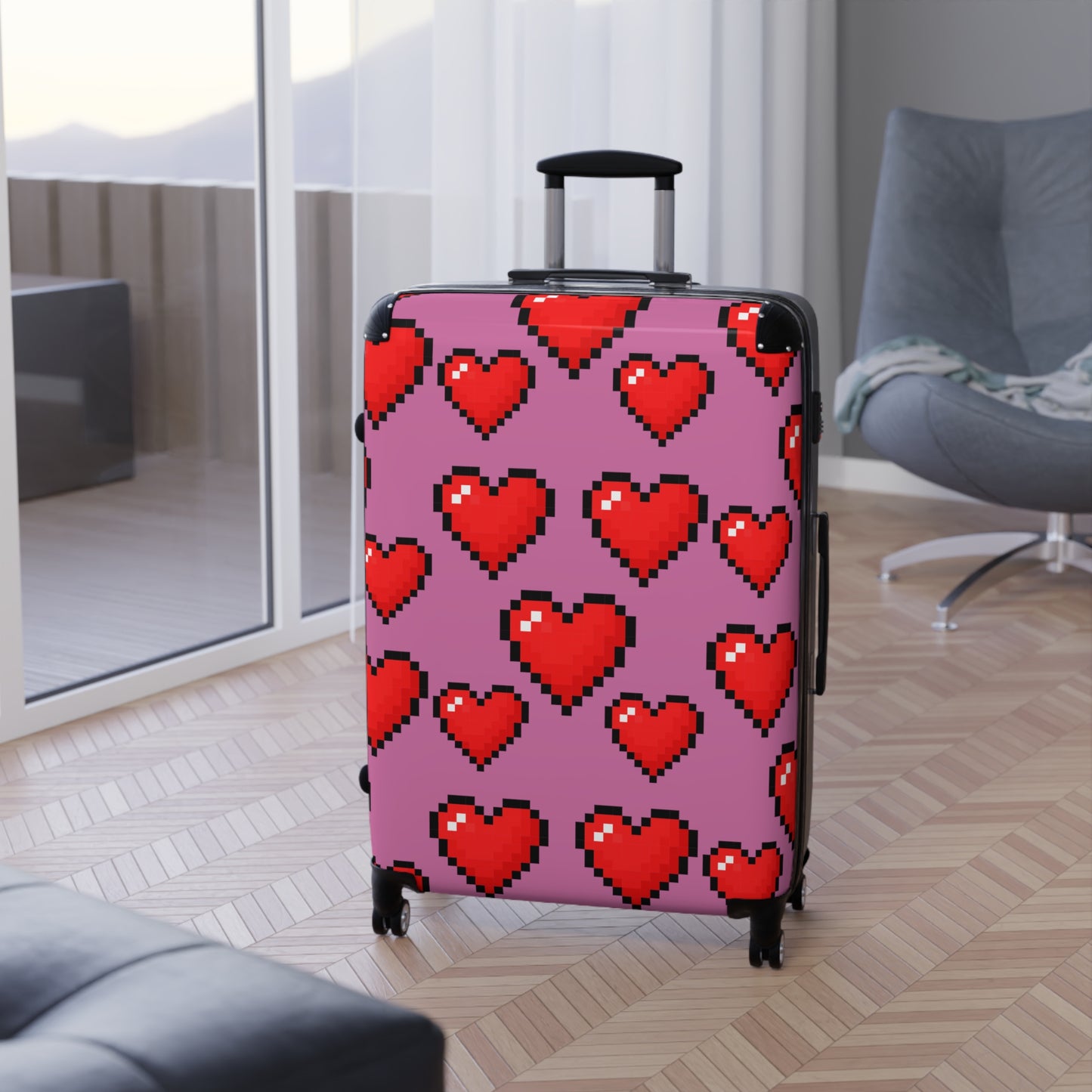 Digital Hearts Suitcase