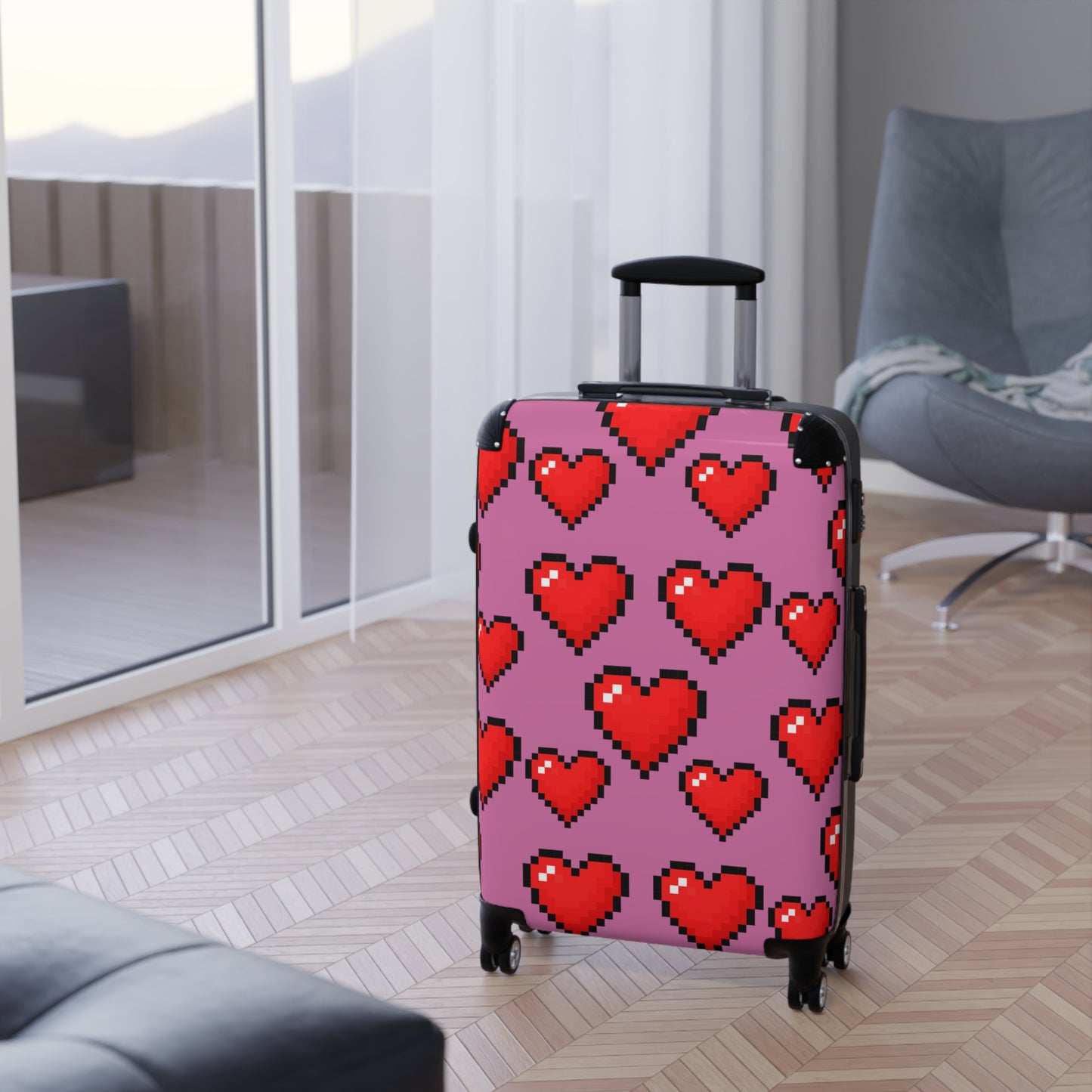 Digital Hearts Suitcase