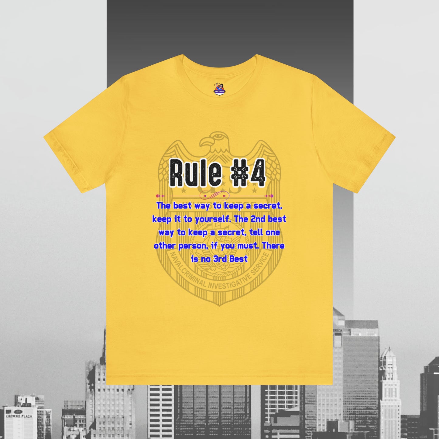 Rules of Gibbs #4 If you have a secret Keep it to yourself Unisex Jersey Short Sleeve Tee