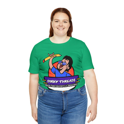 Dirky Threadz Unisex Jersey Short Sleeve Tee