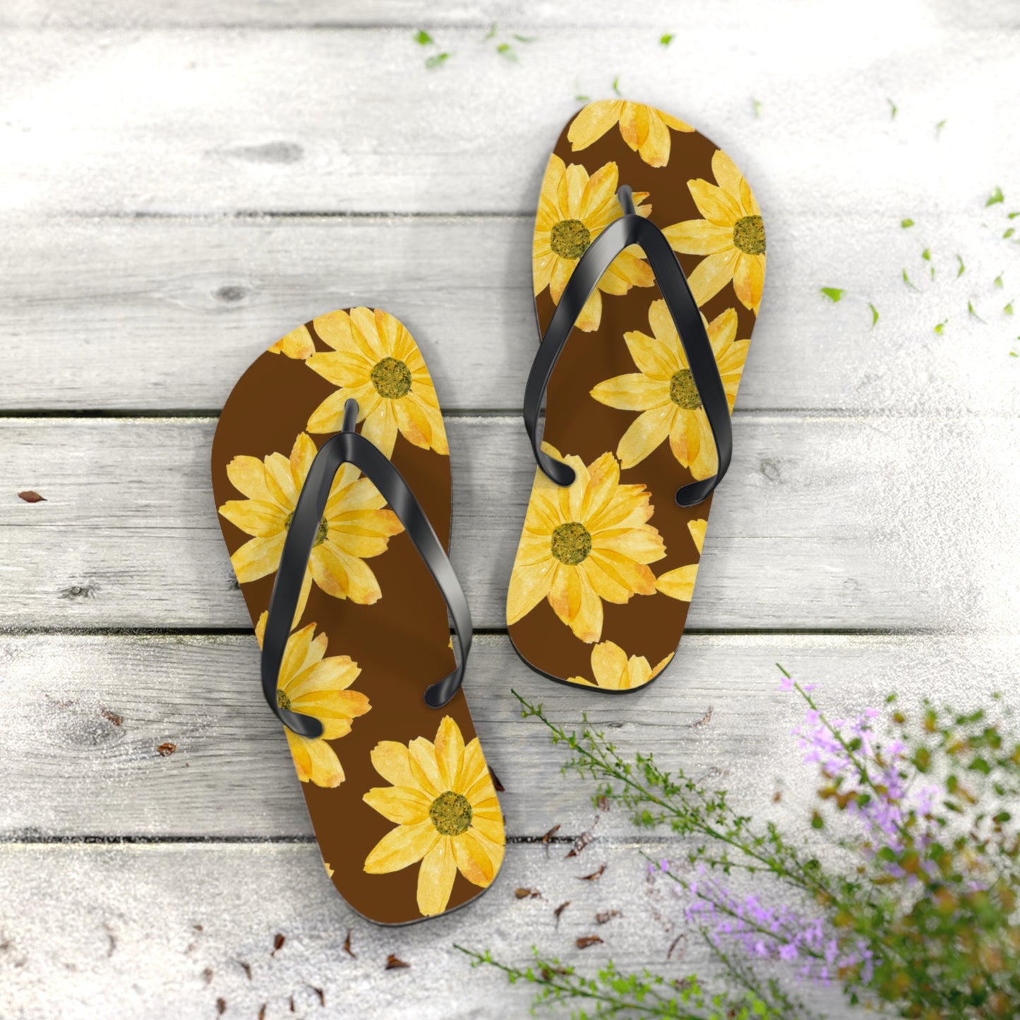 Flower Flip Flops