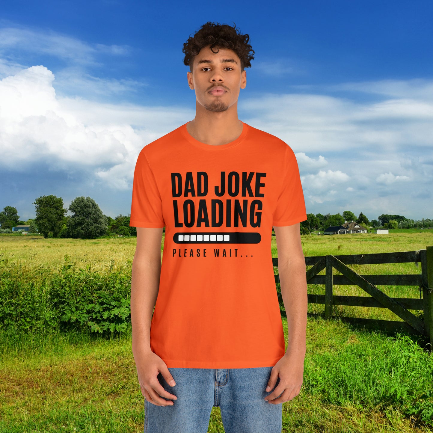 Dad Joke Loading Please Wait / Unisex Jersey Short Sleeve Tee