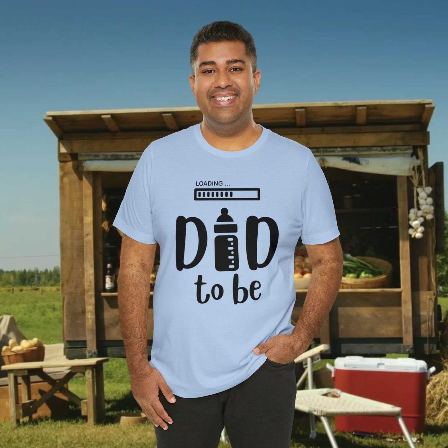 Dad To BE/ Unisex Jersey Short Sleeve Tee