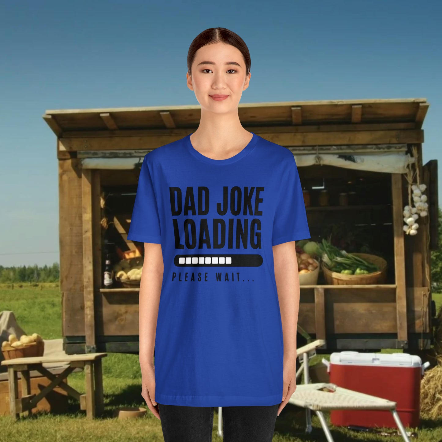 Dad Joke Loading Please Wait / Unisex Jersey Short Sleeve Tee