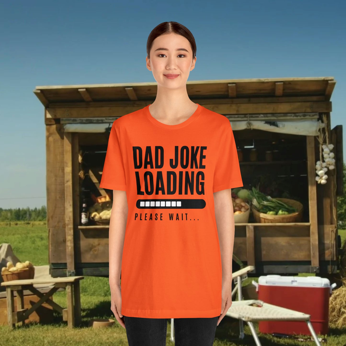 Dad Joke Loading Please Wait / Unisex Jersey Short Sleeve Tee