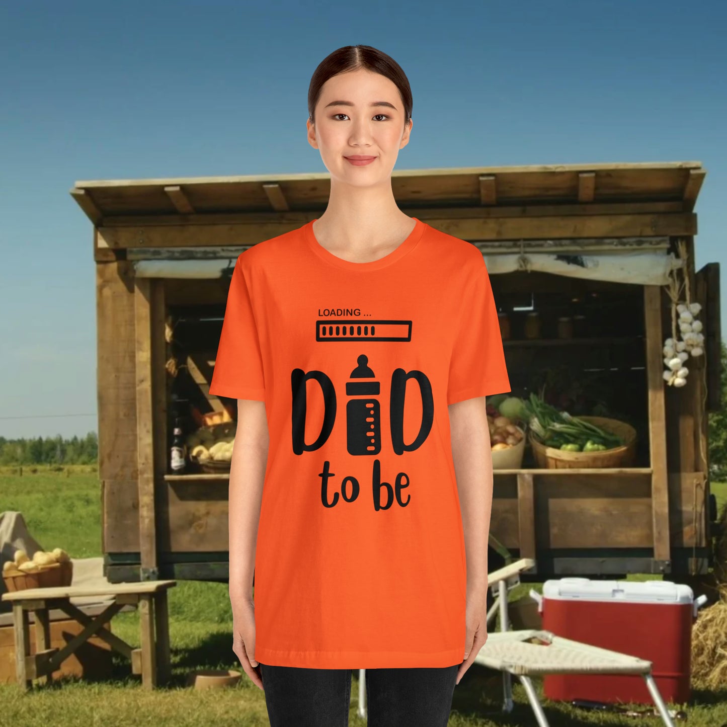 Dad To BE/ Unisex Jersey Short Sleeve Tee