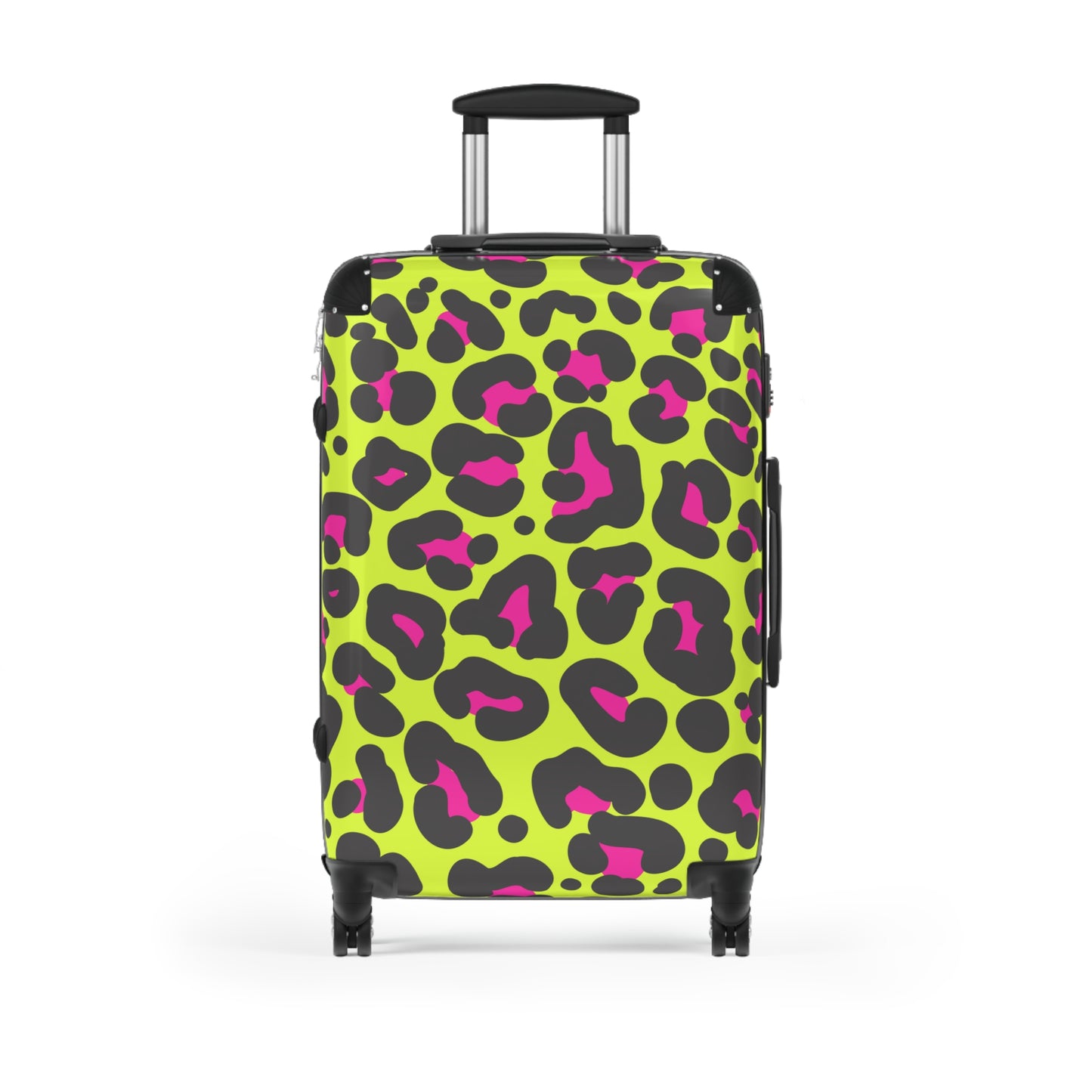 Neon Cheetah Print Suitcase