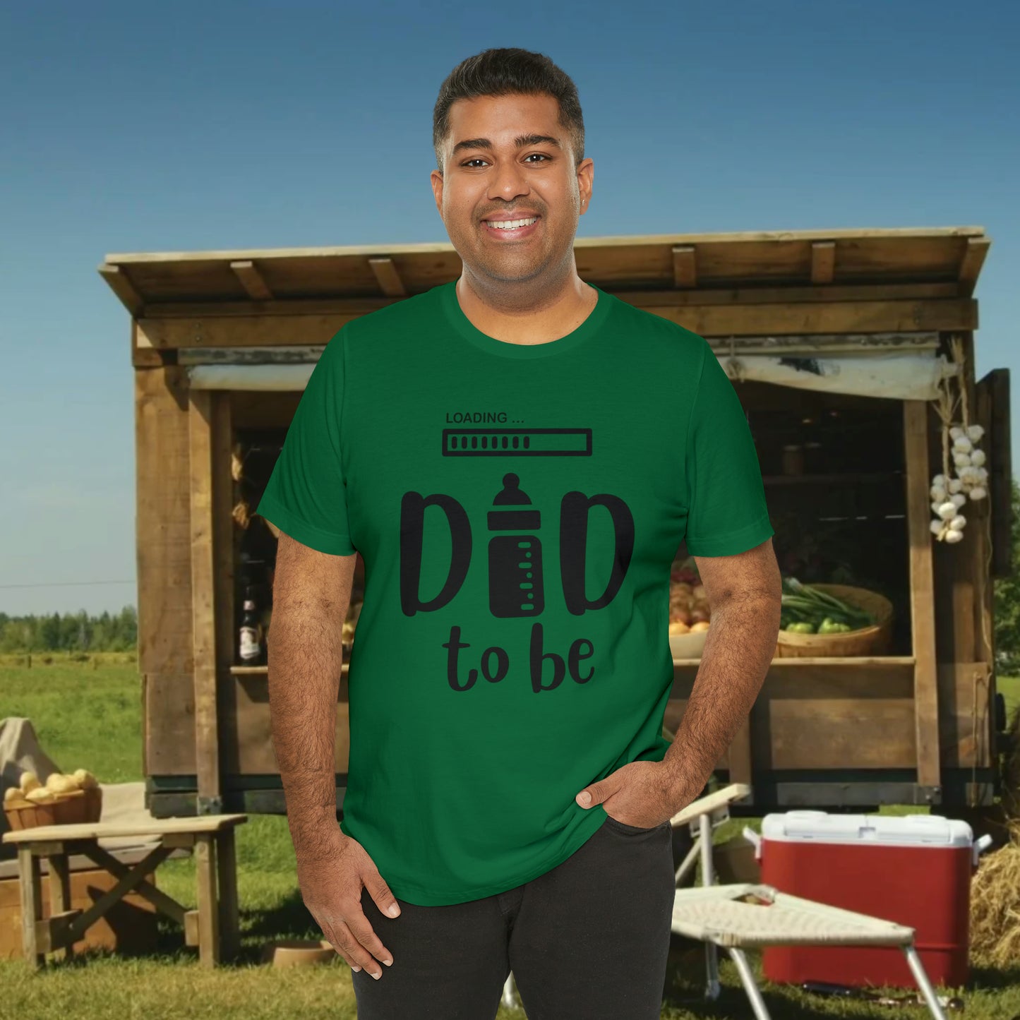 Dad To BE/ Unisex Jersey Short Sleeve Tee