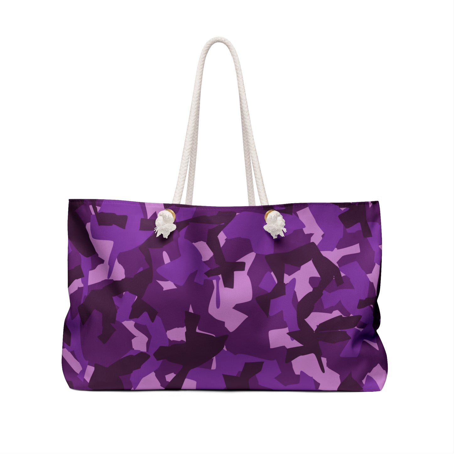 Purple Camouflage Weekender Bag