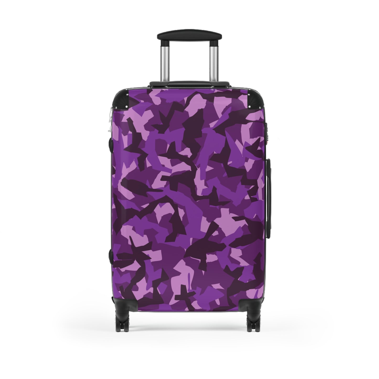 Purple Camo Suitcase