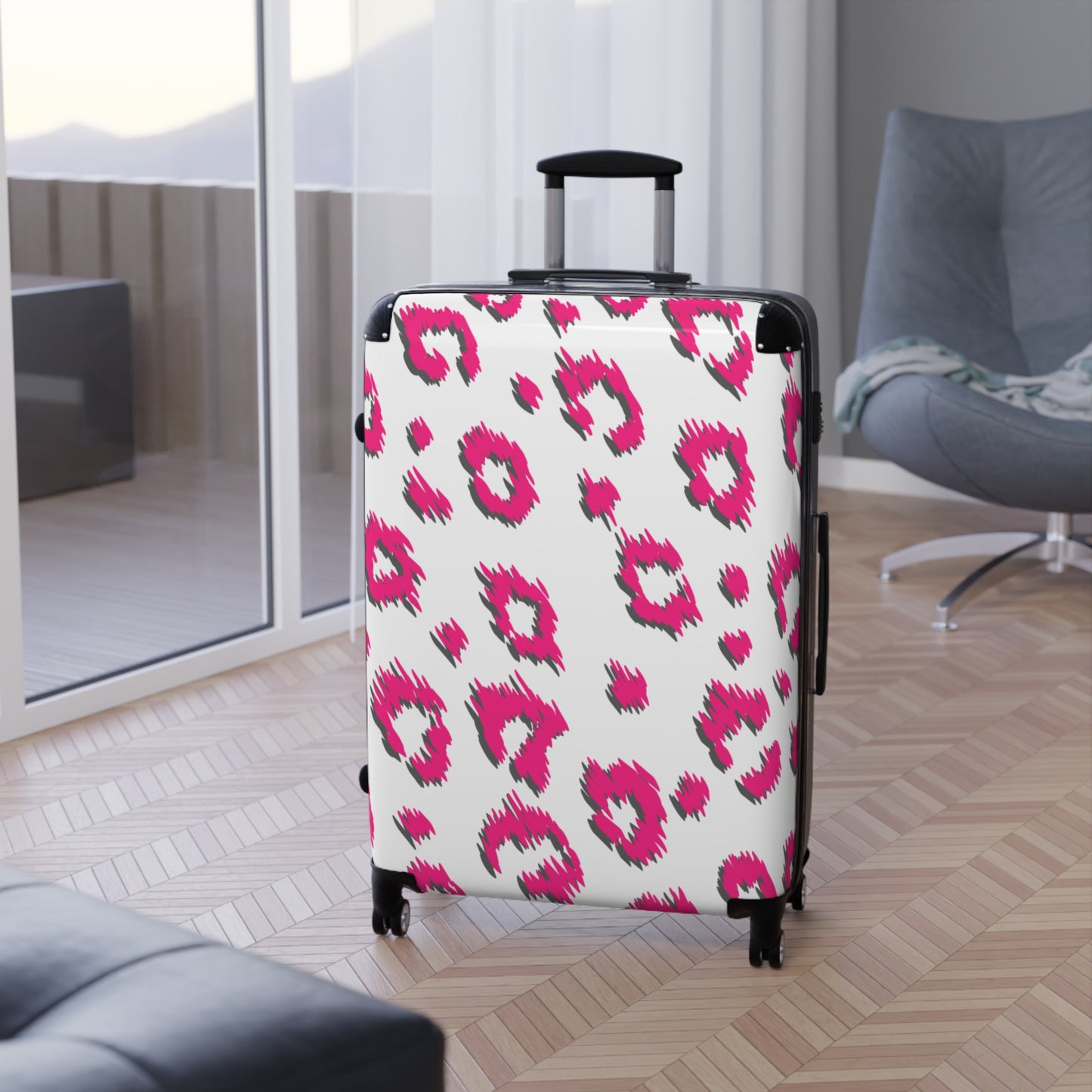 Leopard Suitcase