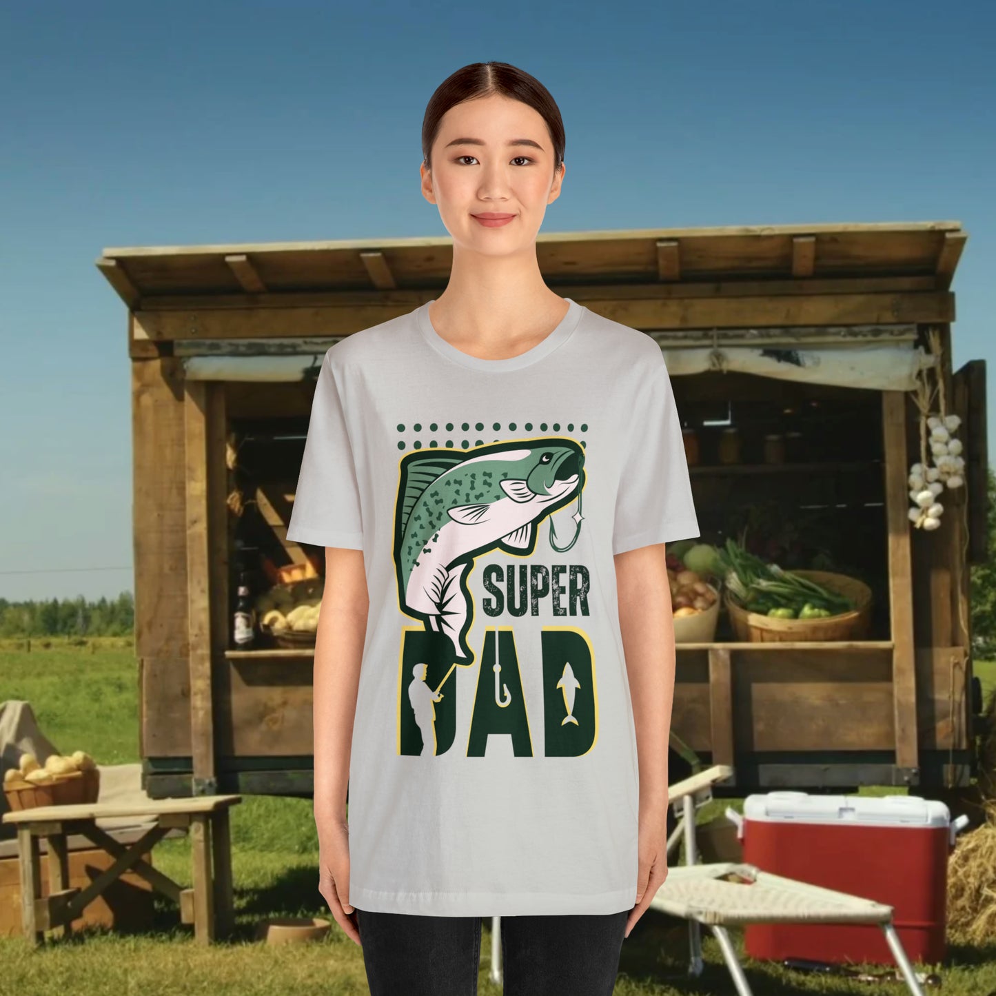 Super Dad/ Unisex Jersey Short Sleeve Tee