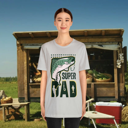 Super Dad/ Unisex Jersey Short Sleeve Tee
