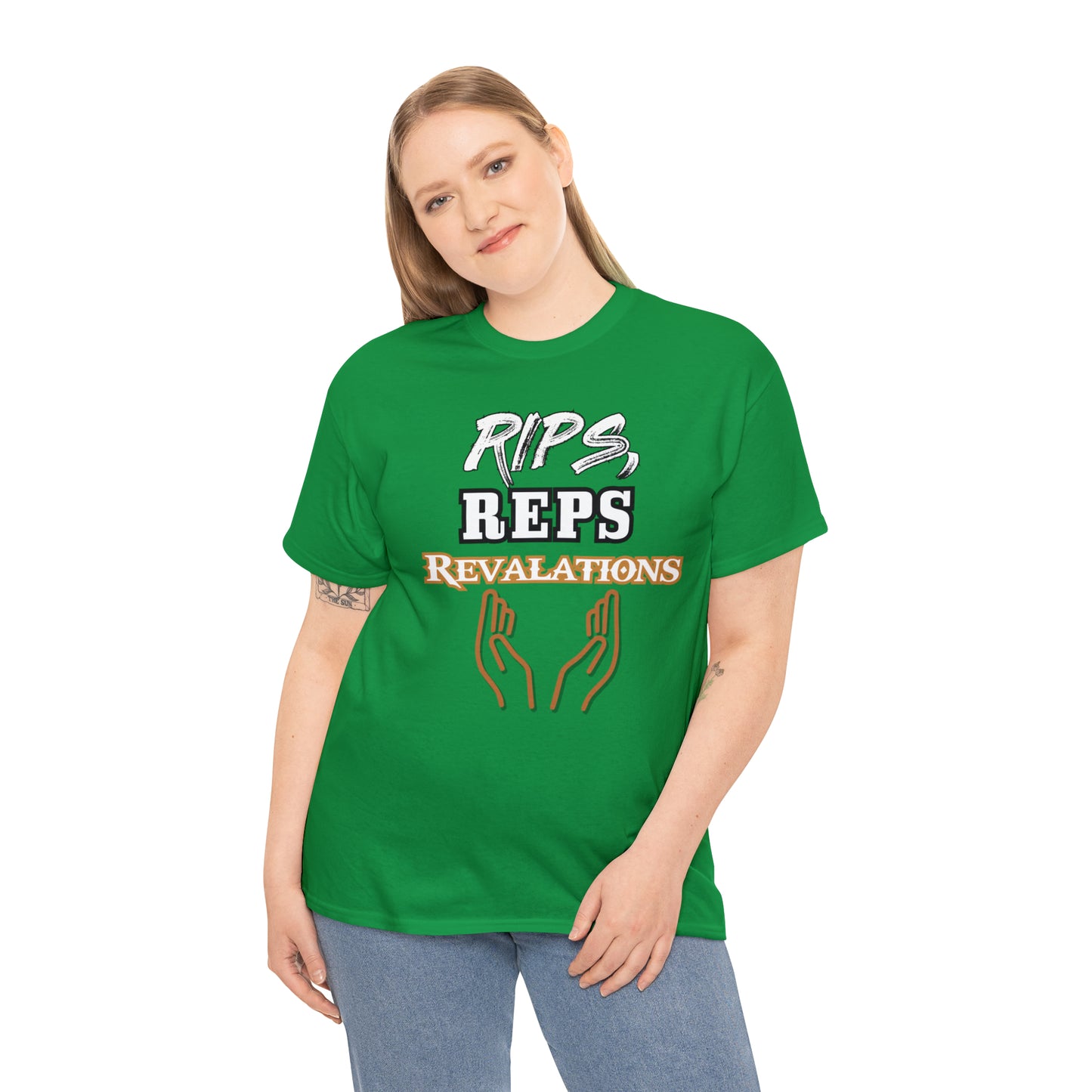 Rips, Reps & Revalations/Unisex Heavy Cotton Tee