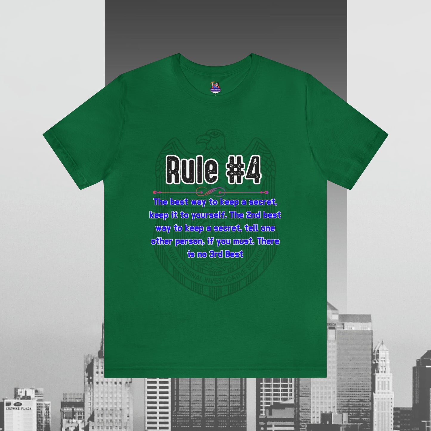 Rules of Gibbs #4 If you have a secret Keep it to yourself Unisex Jersey Short Sleeve Tee