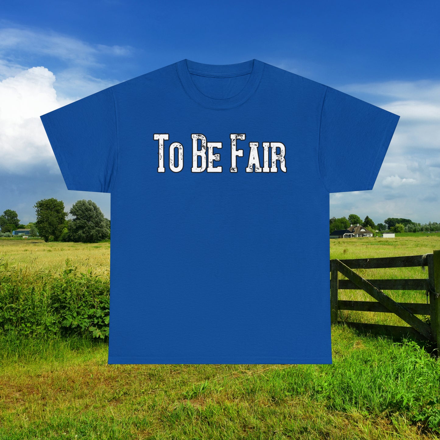 To Be Fair Unisex Heavy Cotton Tee