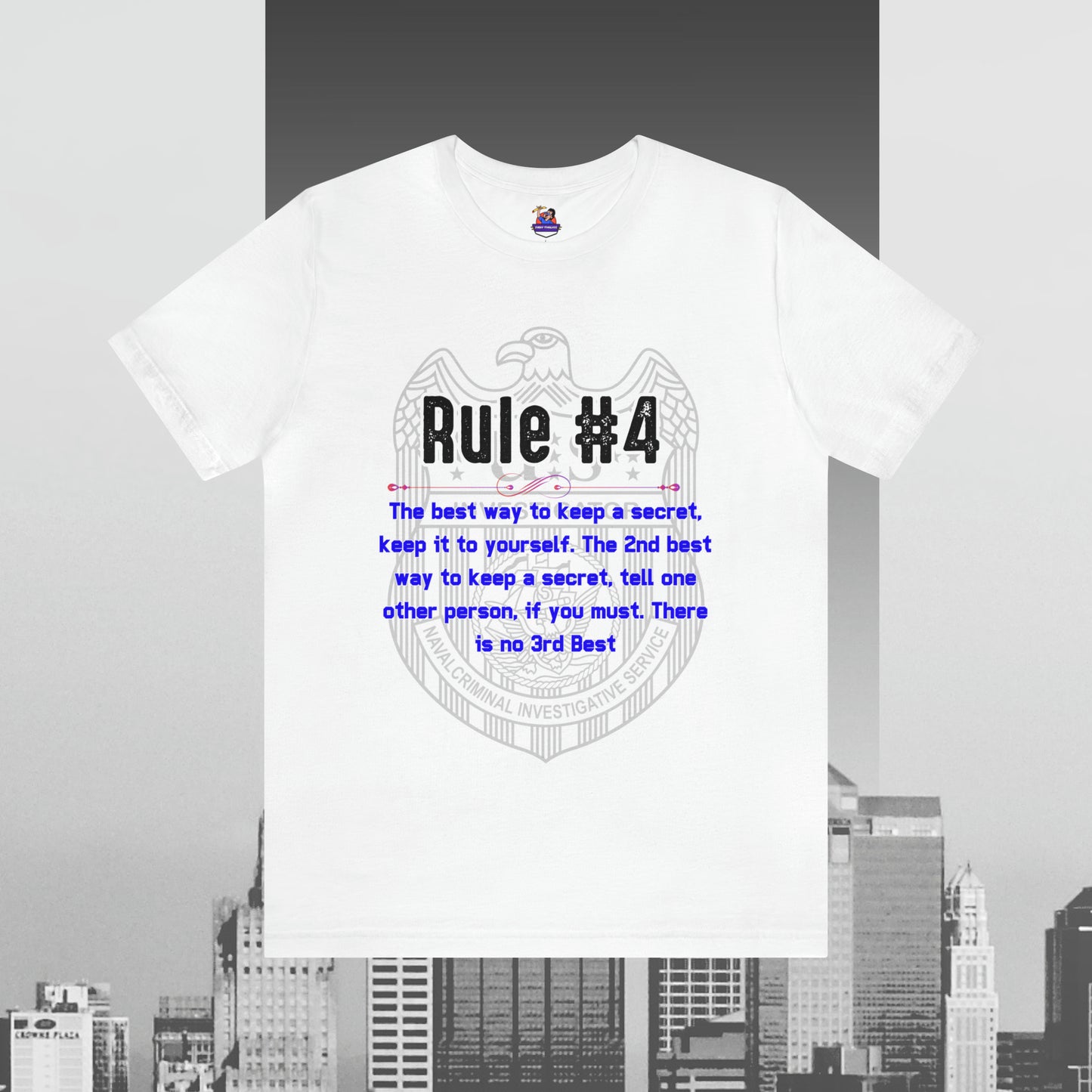 Rules of Gibbs #4 If you have a secret Keep it to yourself Unisex Jersey Short Sleeve Tee