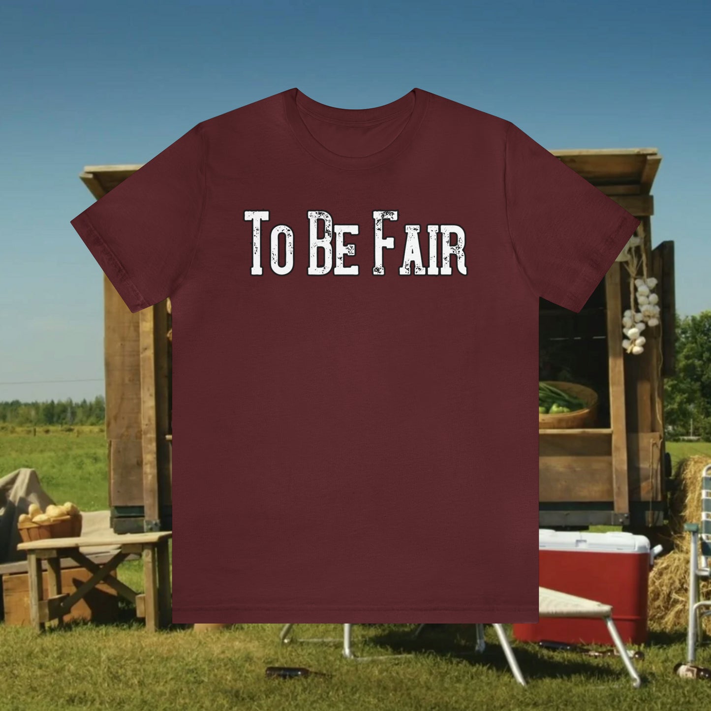 To Be Fair/ Unisex Jersey Short Sleeve Tee