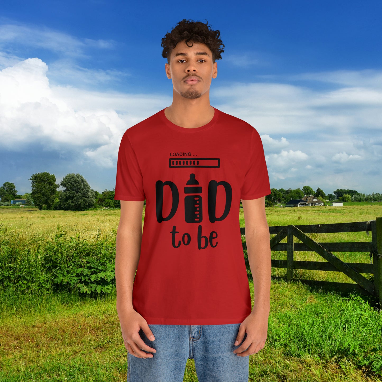 Dad To BE/ Unisex Jersey Short Sleeve Tee