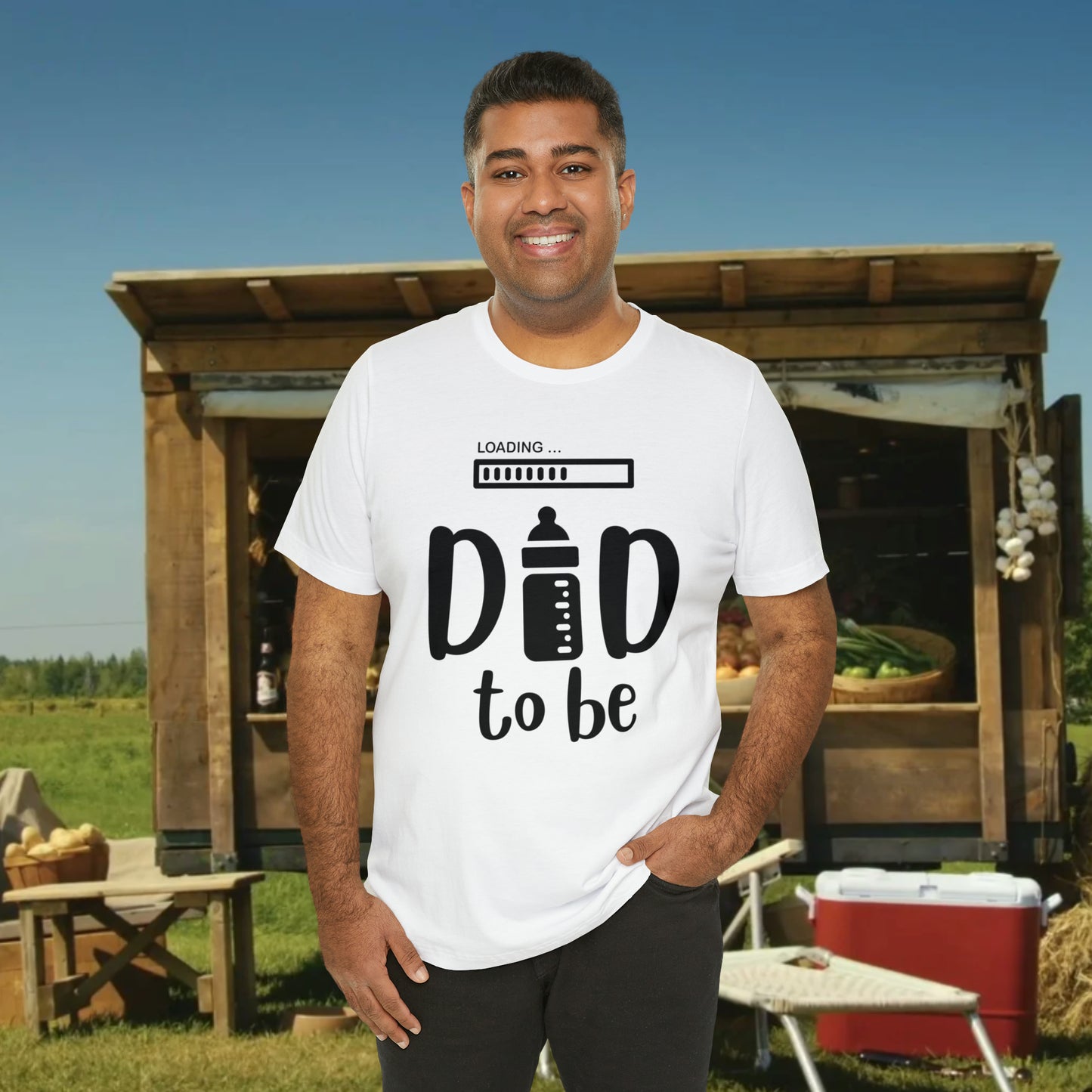 Dad To BE/ Unisex Jersey Short Sleeve Tee