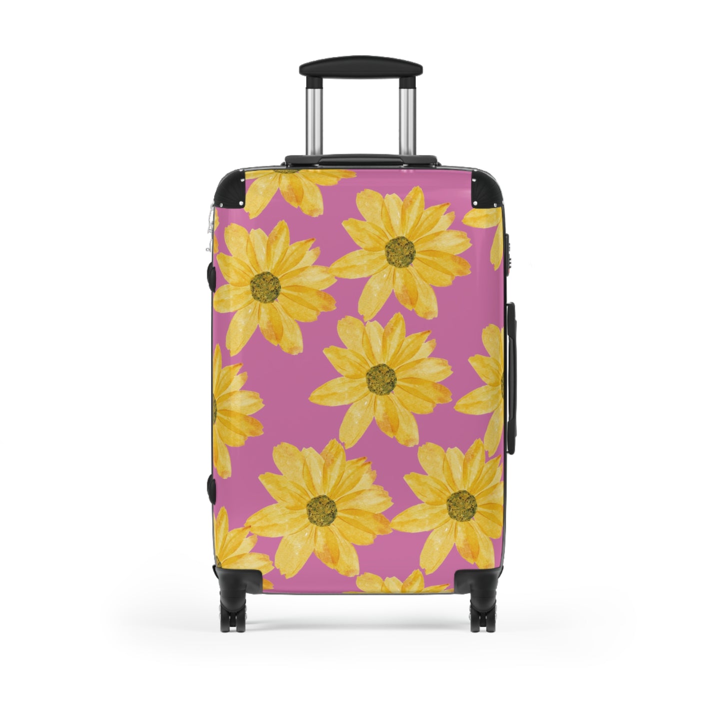 Flower Print Suitcase