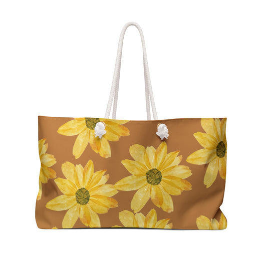 Flowers Weekender Bag