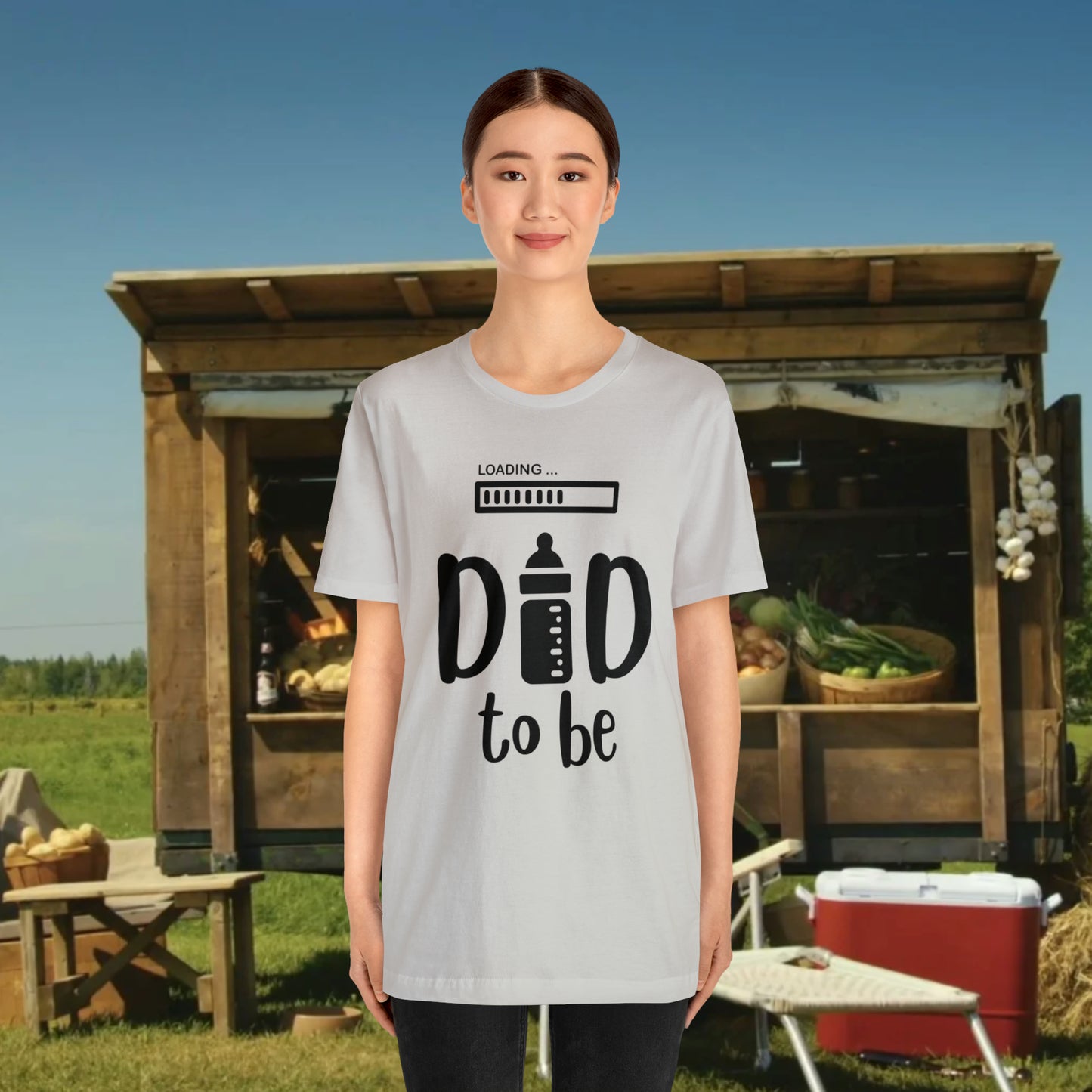 Dad To BE/ Unisex Jersey Short Sleeve Tee