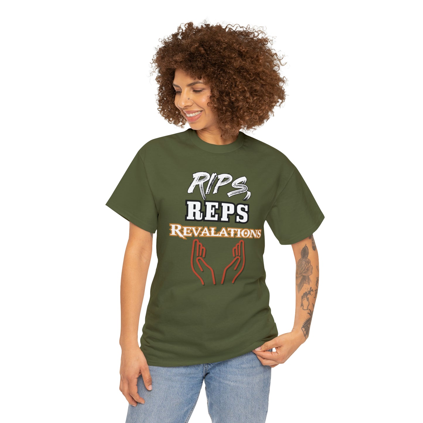 Rips, Reps & Revalations/Unisex Heavy Cotton Tee