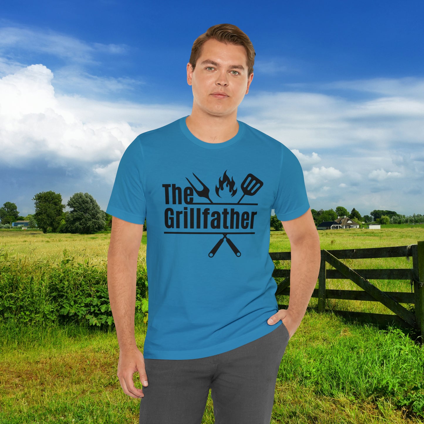 The GrillFather/Unisex Jersey Short Sleeve Tee