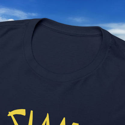 "DirkyThreadz Siam Palace T-Shirt - Bold Takeout Graphic Design in Black Cotton"