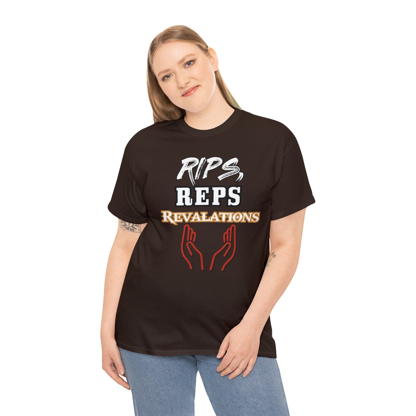 Rips, Reps & Revalations/Unisex Heavy Cotton Tee