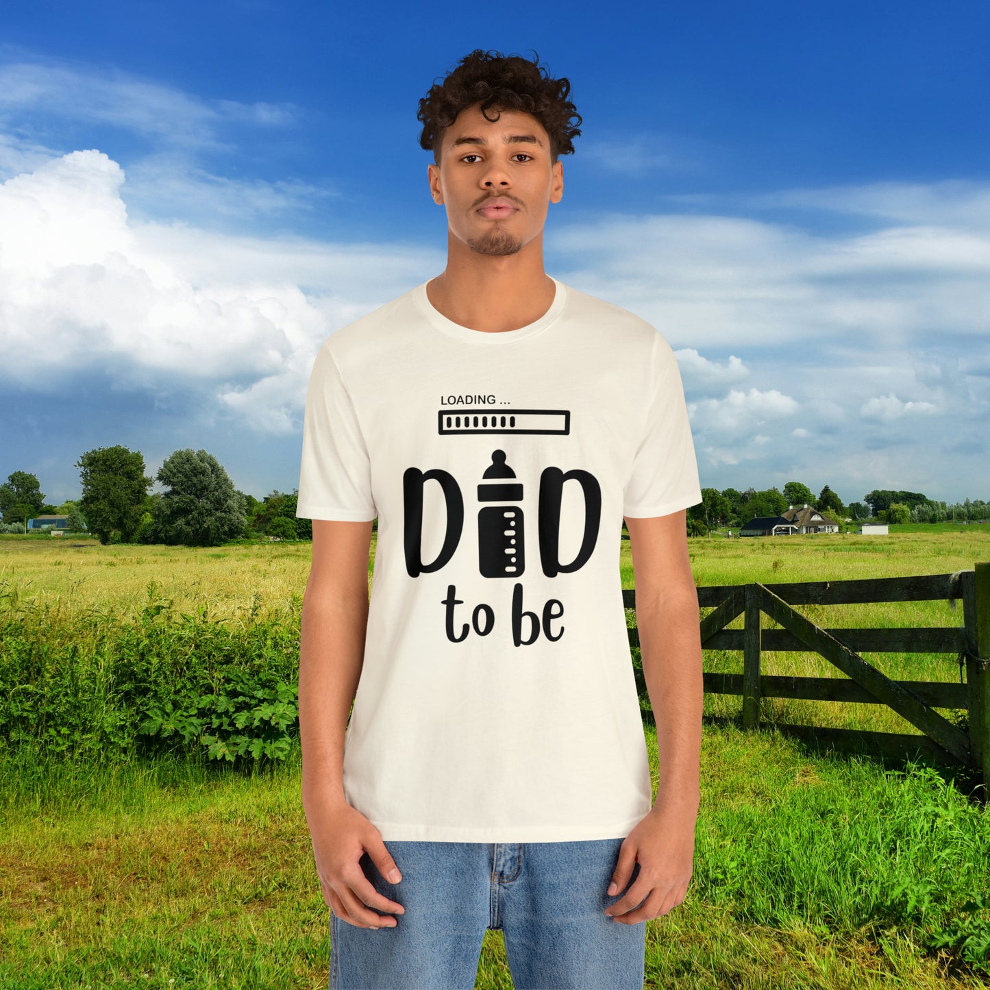 Dad To BE/ Unisex Jersey Short Sleeve Tee