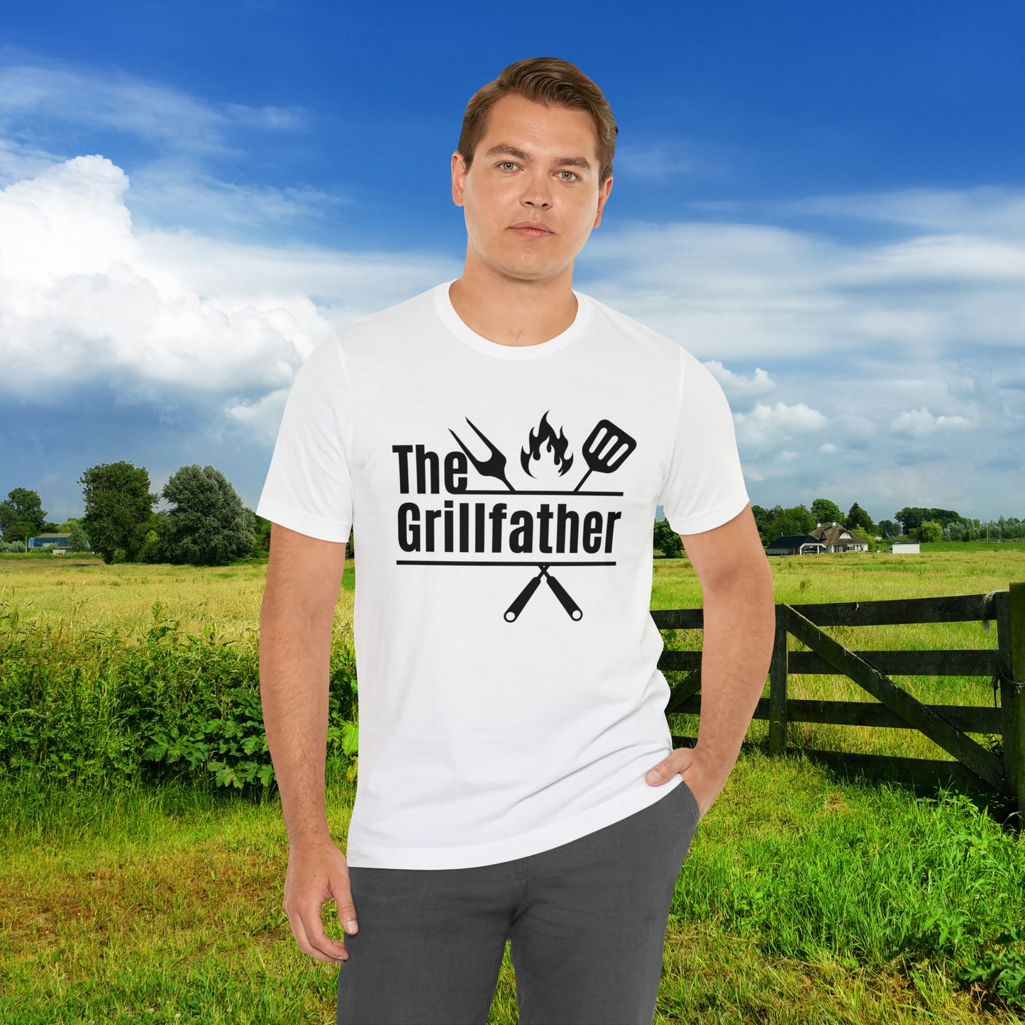 The GrillFather/Unisex Jersey Short Sleeve Tee