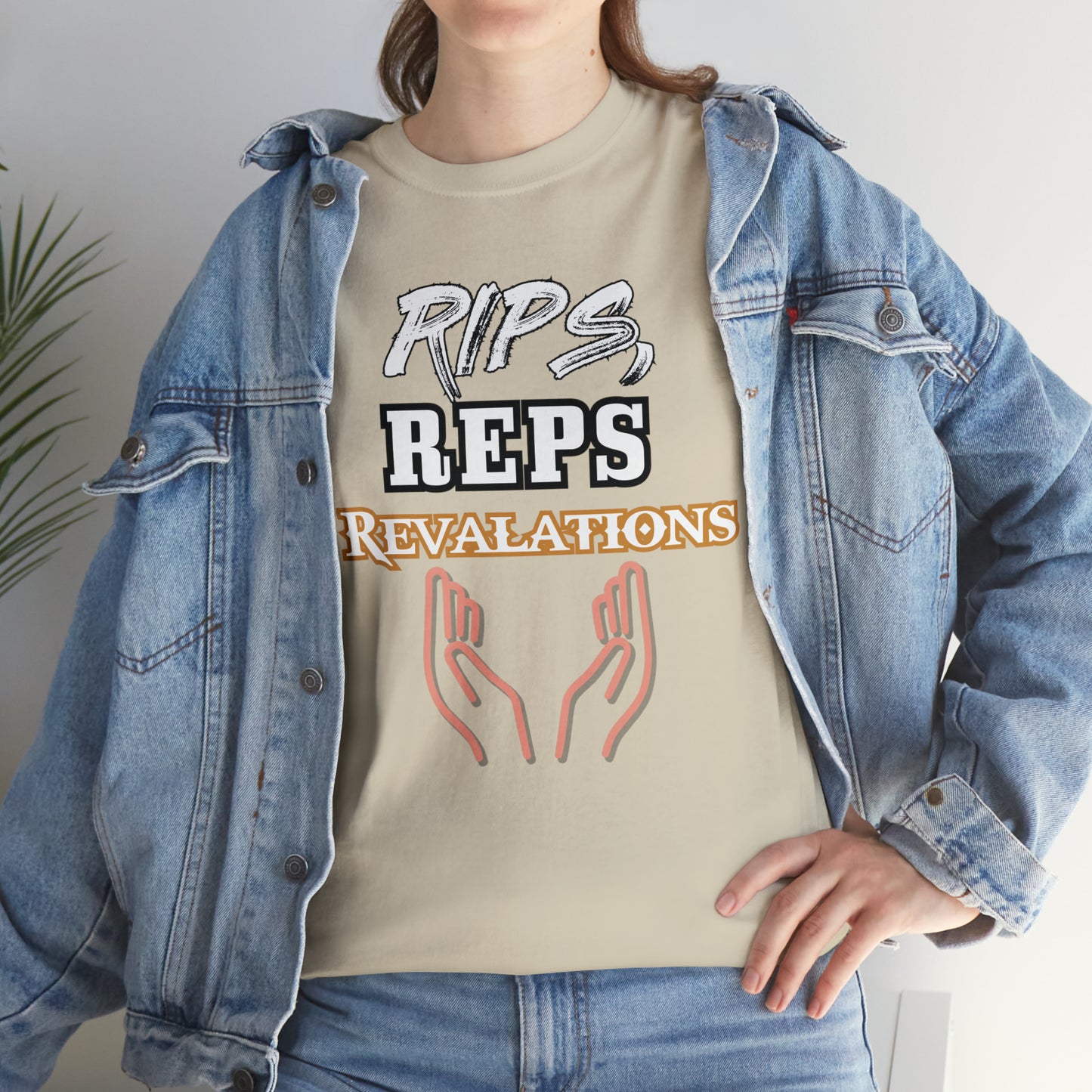 Rips, Reps & Revalations/Unisex Heavy Cotton Tee