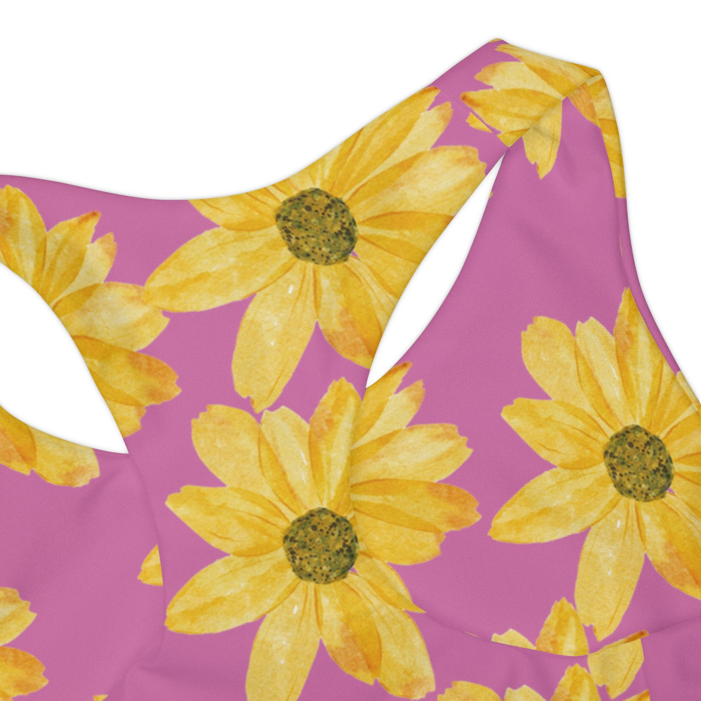 Flower Print Girls Two Piece Swimsuit (AOP)