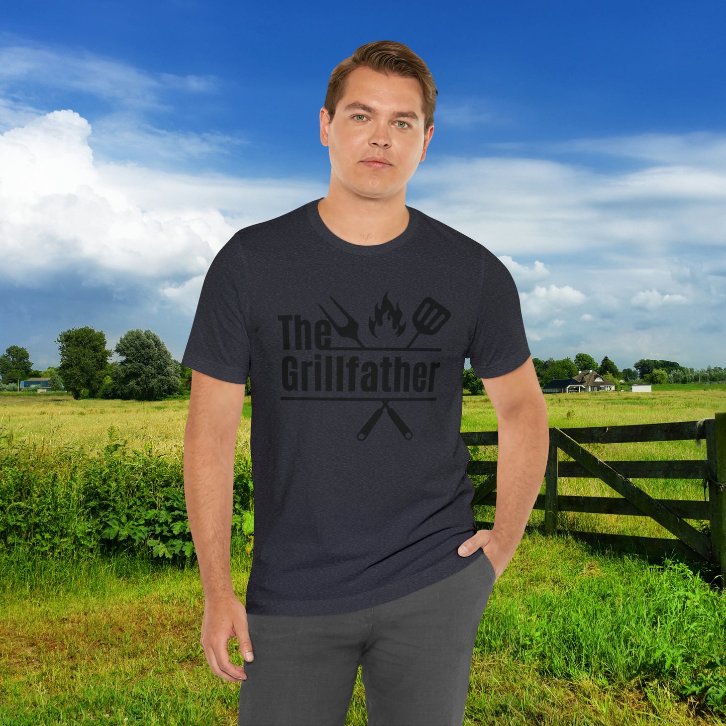 The GrillFather/Unisex Jersey Short Sleeve Tee