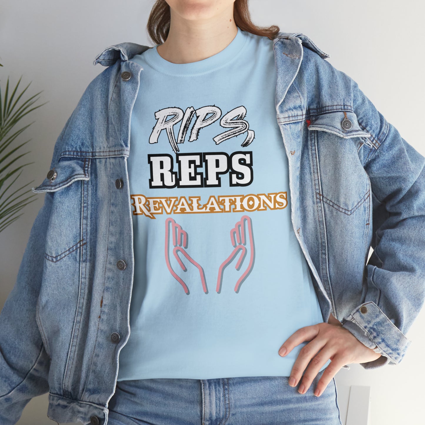 Rips, Reps & Revalations/Unisex Heavy Cotton Tee