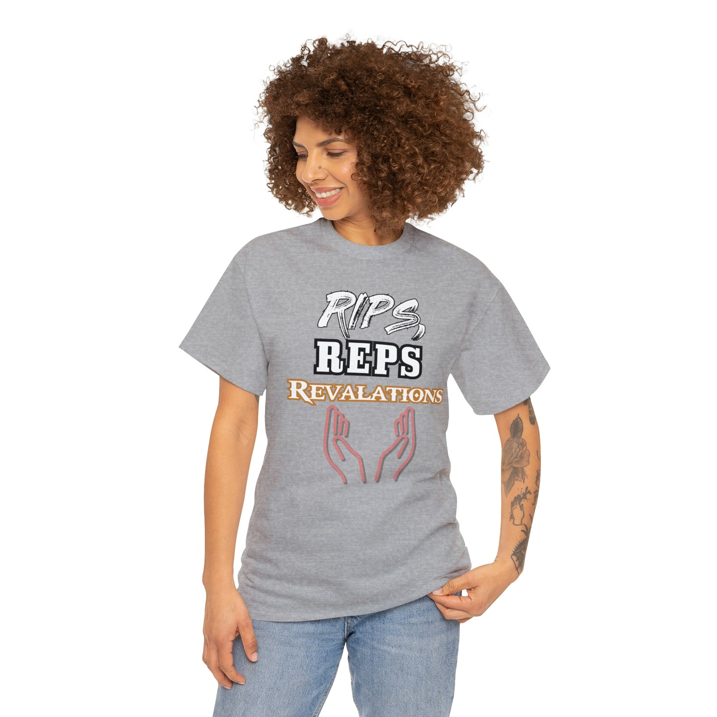 Rips, Reps & Revalations/Unisex Heavy Cotton Tee