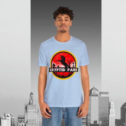 Cryptid Park Series Present The Unicorn Unisex Jersey Short Sleeve Tee