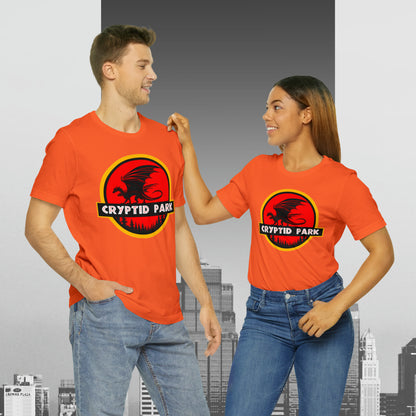 Cryptid Park Series Present The Dragon Unisex Jersey Short Sleeve Tee