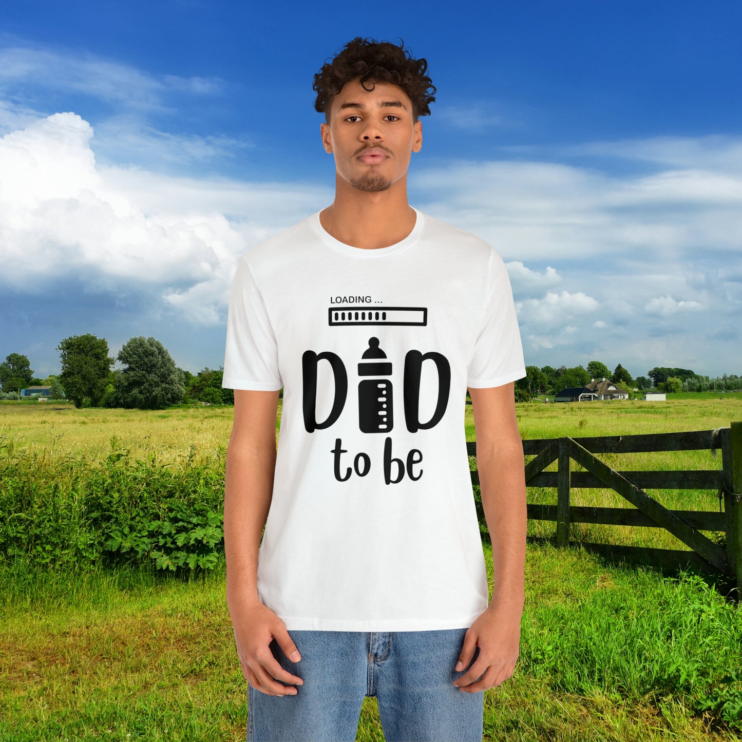 Dad To BE/ Unisex Jersey Short Sleeve Tee