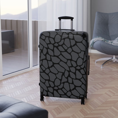 Dark Grey Skin Suitcase