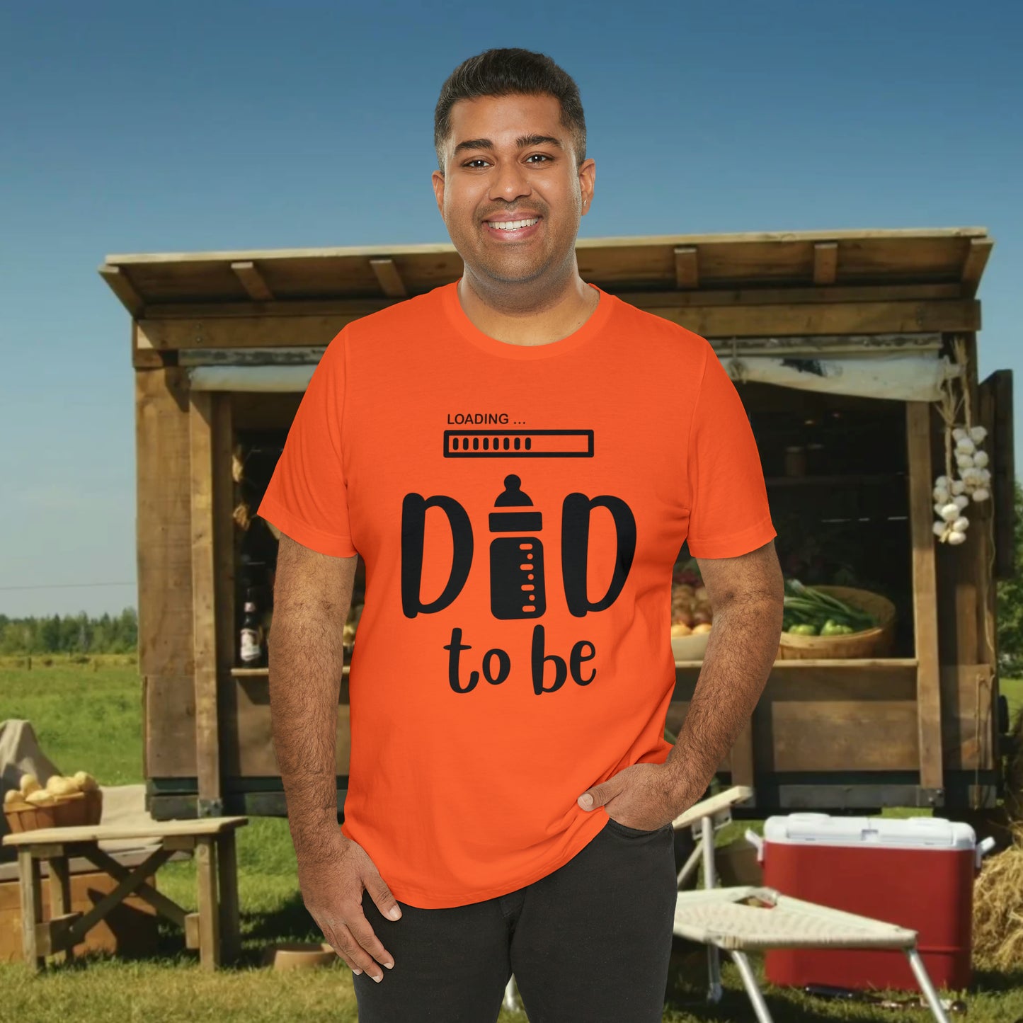 Dad To BE/ Unisex Jersey Short Sleeve Tee