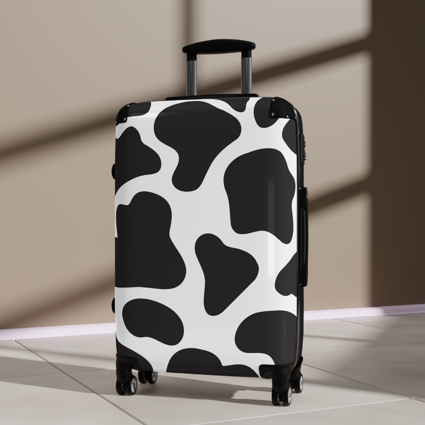 Cow Print Suitcase