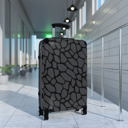 Dark Grey Skin Suitcase