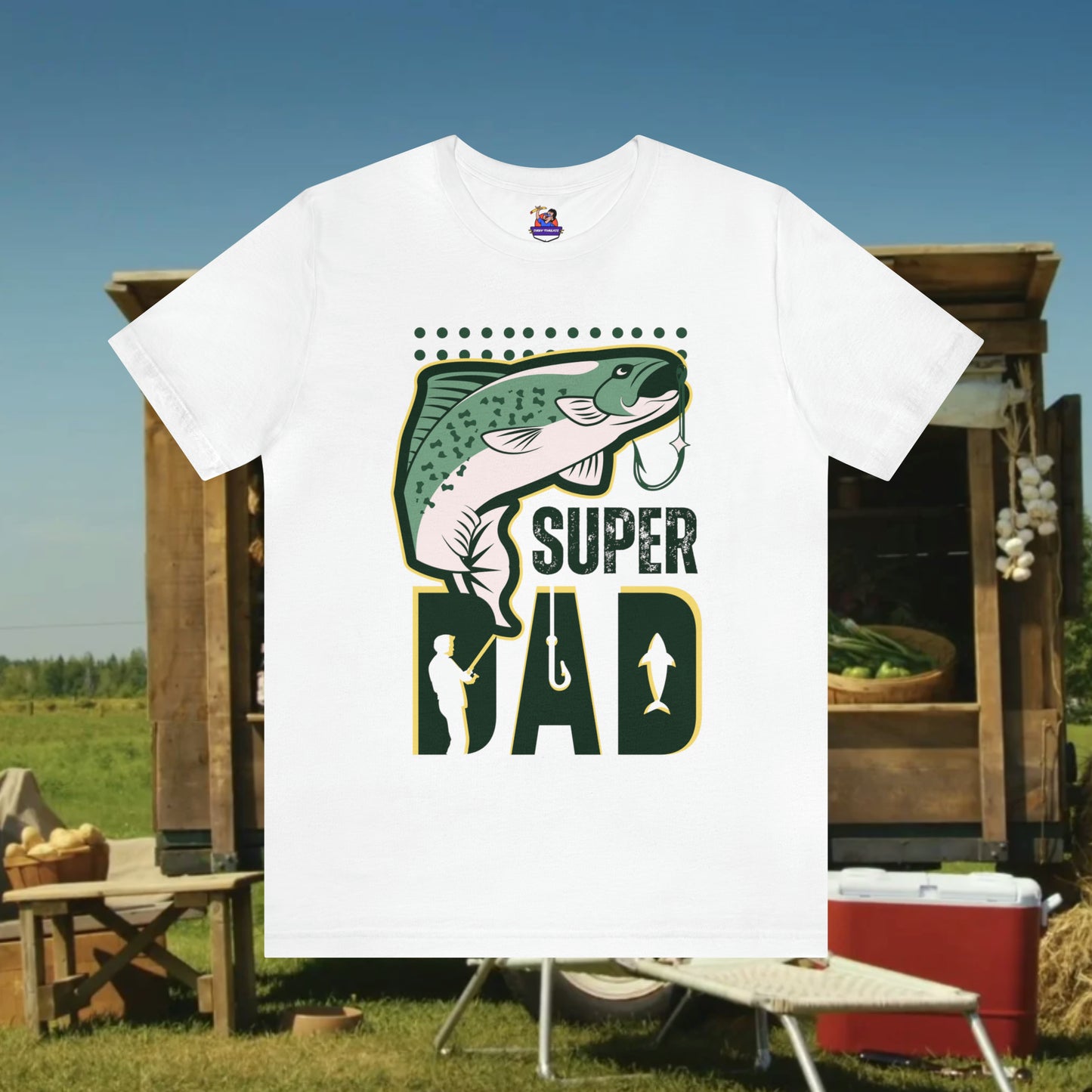 Super Dad/ Unisex Jersey Short Sleeve Tee