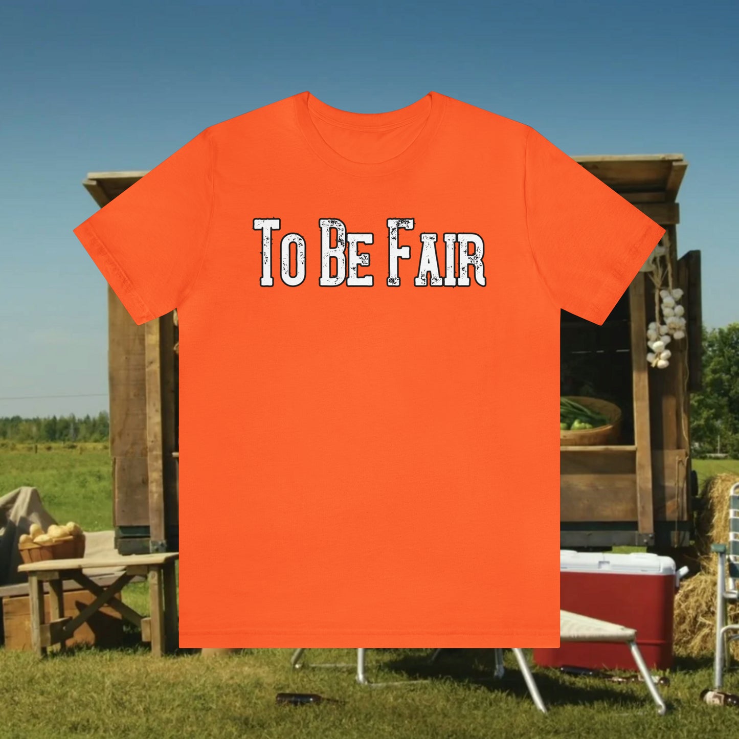 To Be Fair/ Unisex Jersey Short Sleeve Tee