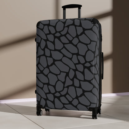 Dark Grey Skin Suitcase